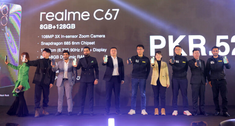 Realme C67 for PKR 52,999/- Unveils the Midrange Quality Groundbreaker