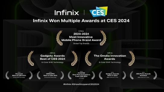 Infinix Takes Center Stage at CES 2024