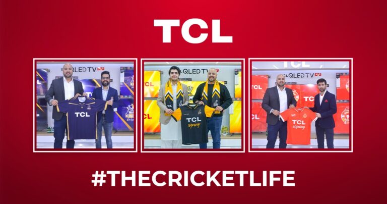 TCL Pakistan Hits a Six! Announces Thrilling Partnerships with PSL Powerhouses
