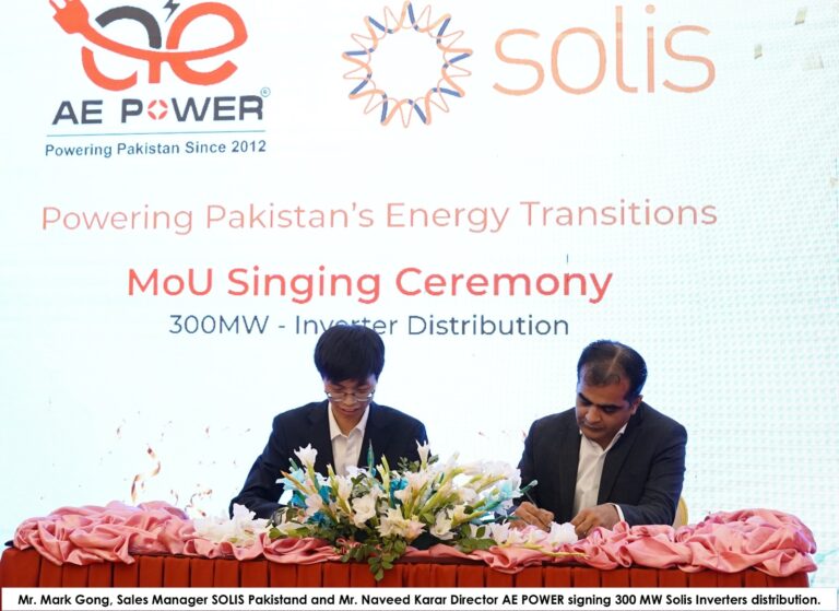 AE Power, Solis forge inverter distribution deal to power Pakistan’s energy transition