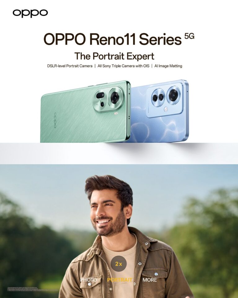 The Return of RENOvator: OPPO Unveils Reno11 Series with Fawad Khan