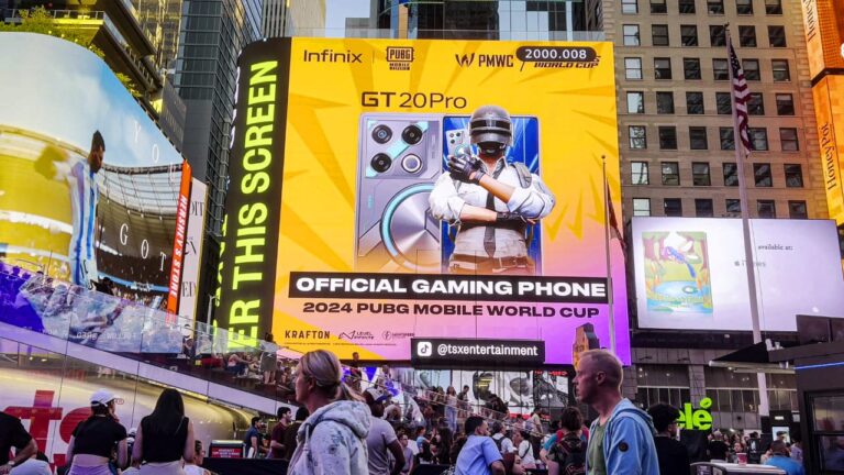 Infinix GT 20 Pro: From Times Square to PUBG Mobile World Cup Champ