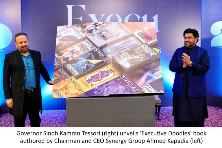 ‘Executive Doodles’ – the first book on Pakistan’s advertising and marketing industry launched by Ahmed Kapadia