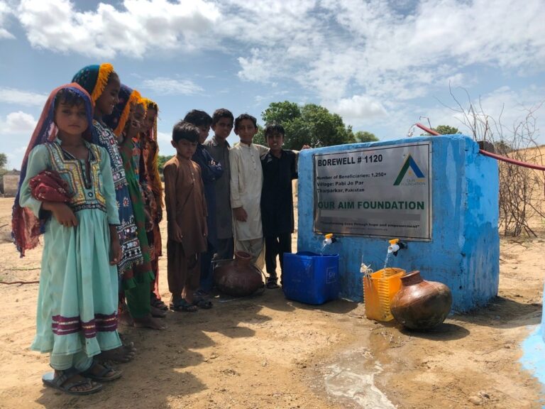 Our Aim Foundation Brings Clean Water to Desert Village, Improving Lives