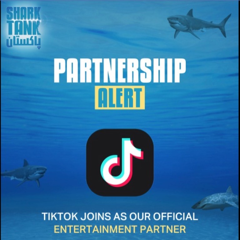 TikTok becomes official Entertainment Partner of Shark Tank Pakistan