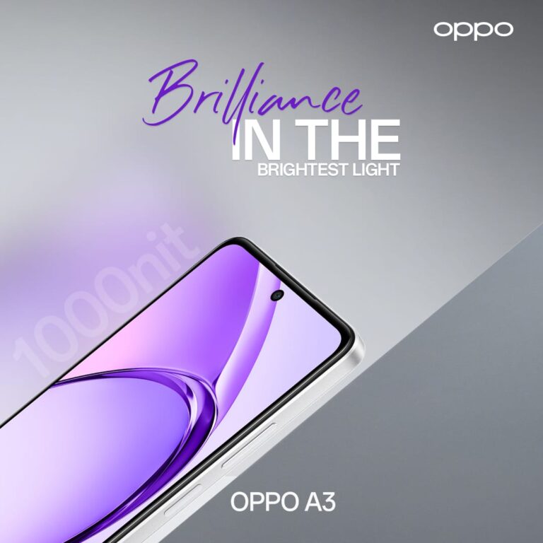 “Move A Step Ahead with OPPO A3: Premium Appearance, Slim Build, and 1000 nits Ultra-Bright Display”