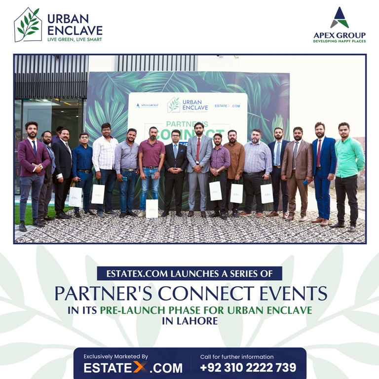 Estatex.com Launches a series of Partner’s Connect Events in its Pre-Launch Phase for Urban Enclave in Lahore