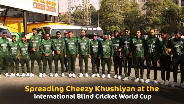 Cheezious Proudly Sponsors the International Blind T20 Cricket World Cup