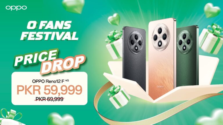 OPPO’s OFans Festival is Here! Enjoy Big Discounts Up to PKR 10,000 and Festive Surprises!