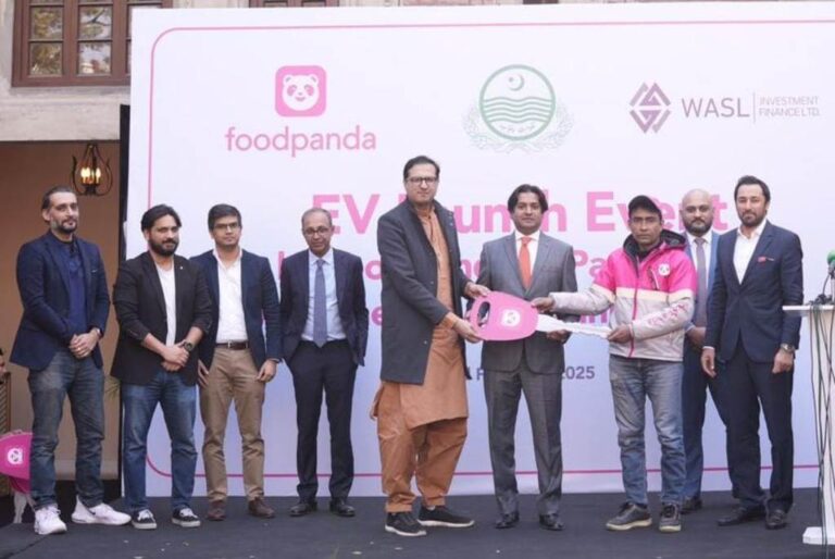 foodpanda partners with Govt of Punjab and Wasl to launch Electric Vehicles for delivery riders