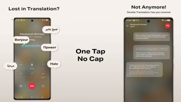 Break down language barriers with the Infinix NOTE 50 series One-Tap AI for seamless translation.