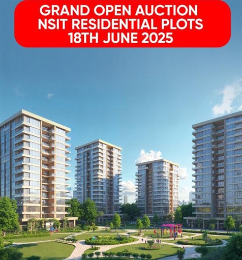 CBD PUNJAB ANNOUNCES AUCTION OF PREMIUM NSIT RESIDENCIA PLOTS IN JUNE 2025