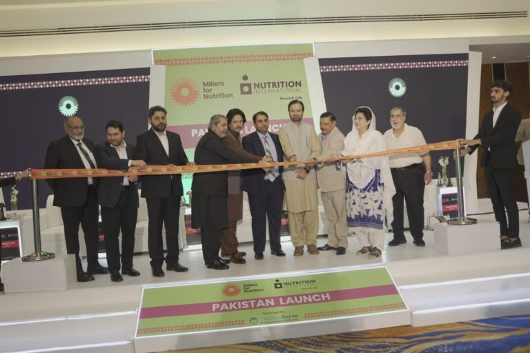 Millers for Nutrition initiative launches in Pakistan to advance food fortification efforts in the country