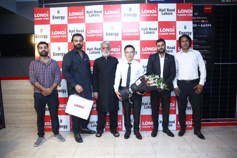 LONGi & iiEnergy Open Flagship Store in Lahore to Deliver Authentic Solar Solutions and Reliable After-Sales Services