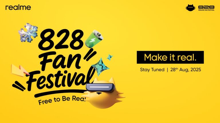 realme Unveils 15000mAh Battery Smartphone and Chill Fan Phone at 828 Global Fan Festival for Millions in Pakistan