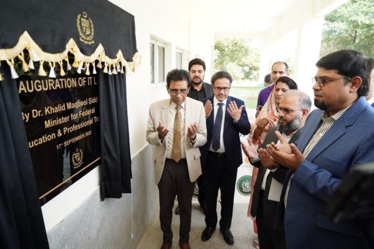 FDE Inaugurates Digitalization of All Public-Sector Schools with Zong’s Support in Federal Capital