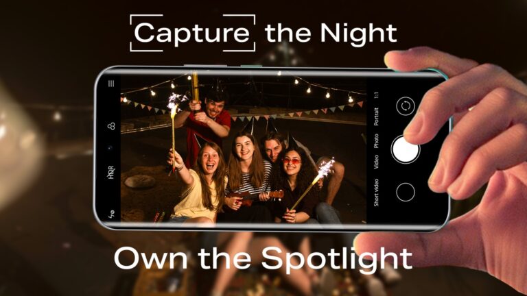 When the Lights Go Down, your HOT 60 Pro+ captures the magic