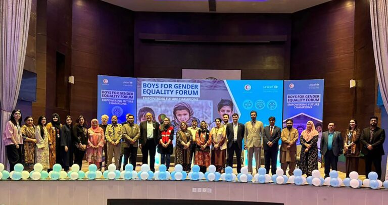 PRCS and UNICEF Pakistan Join Hands for Gender Equality and HPV Awareness