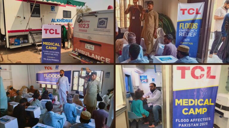 TCL Steps Forward with Alkhidmat Foundation to Deliver Relief to Flood Victims
