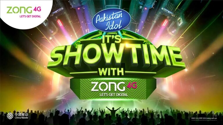 Zong Partners with Pakistan Idol to Power the Nation’s Biggest Music Phenomenon