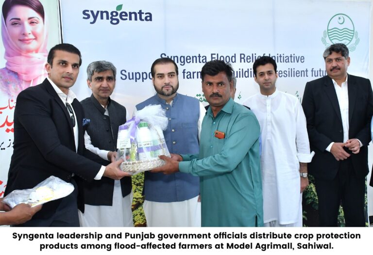 Syngenta Pakistan Revives Hope for Flood-Affected Farmers in Punjab