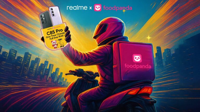 realme Joins Hands with foodpanda in a Strategic Partnership – Power Up Your Ride with the C85 Pro Featuring a 7000mAh Battery, 4000nit AMOLED Display, and IP69 Pro Durability