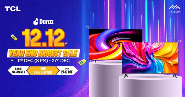 Daraz 12.12 Sale: TCL Offers Mega Vouchers and Discounts