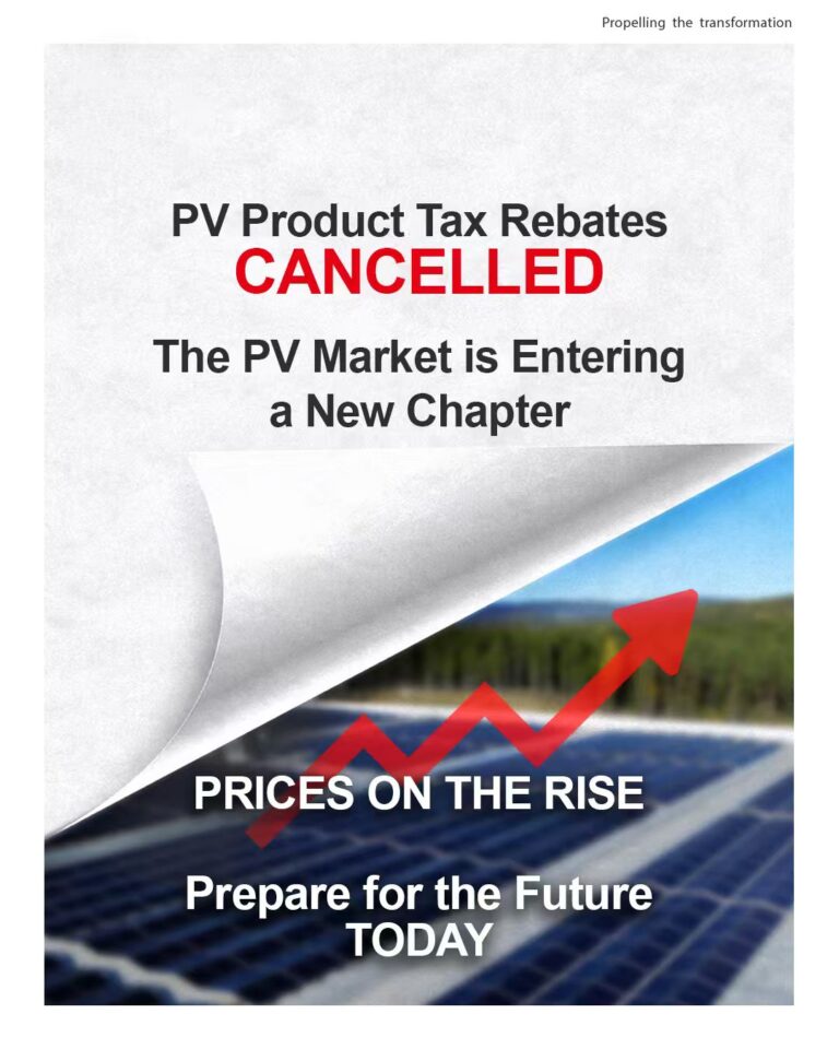 Global Solar Price Hike Looms as Export Rebates End, Raising Cost Pressures for Pakistan’s Growing PV Market