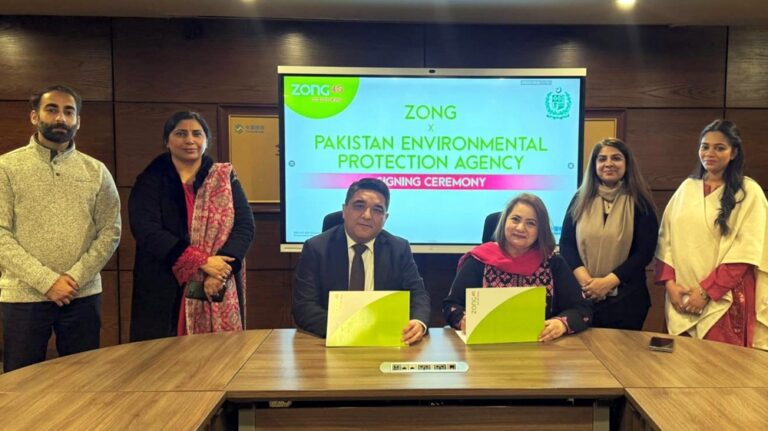 Zong Partners with Pak-EPA for Major Tree Plantation Drive in Islamabad
