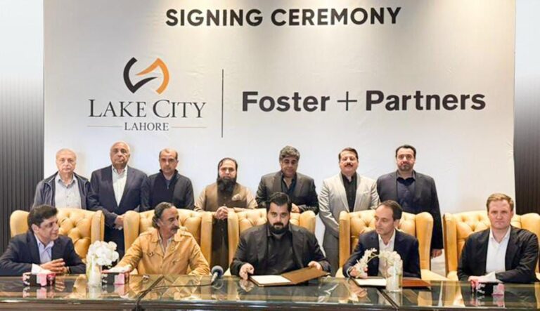 LAKE CITY AND FOSTER + PARTNERS SIGN AGREEMENT TO DEVELOP ONE CBD BY LAKE CITY TOWER IN LAHORE THAT WILL BECOME THE TALLEST TOWER IN PUNJAB