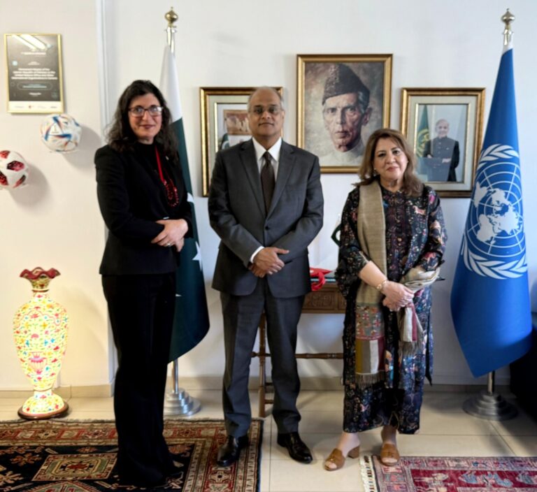 *PRCS Chairperson Meets Pakistan’s Permanent Representative to the UN in Geneva to Strengthen Humanitarian Cooperation*