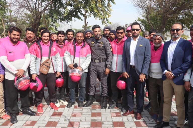 foodpanda promotes rider safety with helmet distribution initiative