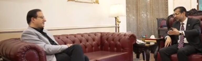 CEO CBD PUNJAB & RUDA IMRAN AMIN MEETS CM’S ADVISOR ALI MUSTAFA DAR ON AI INTEGRATION & TOKENIZATION