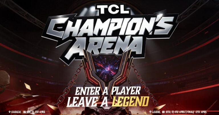 Get Ready Pakistan Top Gamers Clash in TCL Champions Arena for PKR 2 million Across Karachi and Lahore