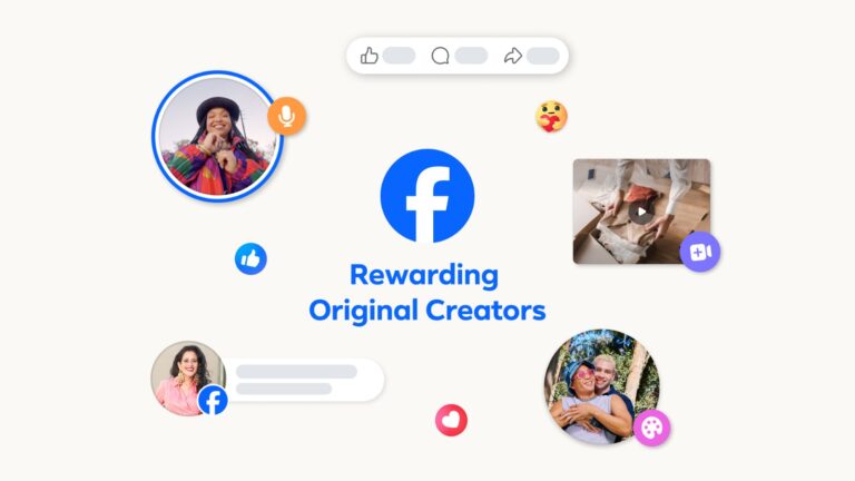 Rewarding Original Creators on Facebook