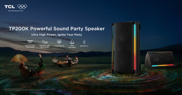 Get a sound upgrade for your Eid gatherings with the TCL TP200K Party Speaker