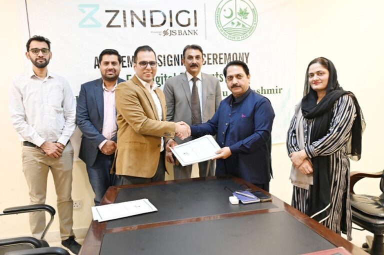 Zindigi Partners with Government of Azad Jammu & Kashmir to Digitize Water Bill Management and Collection