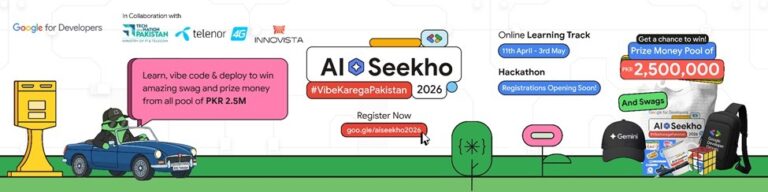 Government of Pakistan, Google Launch “AI Seekho 2026” to Equip the Youth with AI Skills through “Vibe Coding”