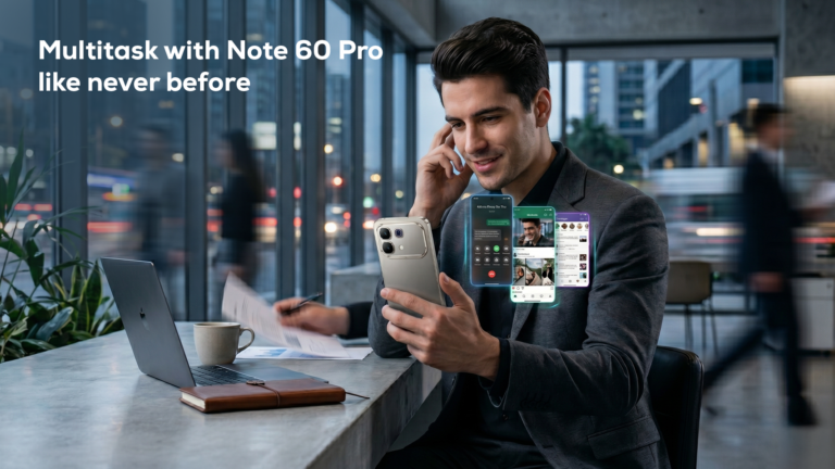 Your Day Never Follows a Straight Line – NOTE 60 Keeps Up Anyway