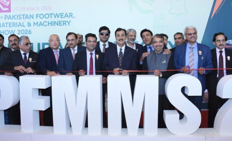 11th Pakistan Footwear Material & Machinery Show 2026 Inaugurated at Expo Centre Lahore