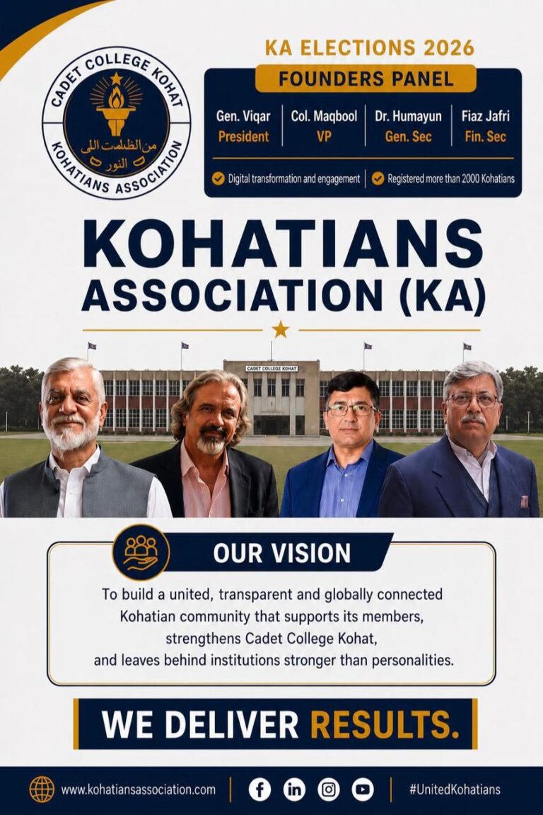 Kohatians Association Completes First Ever Democratic Election