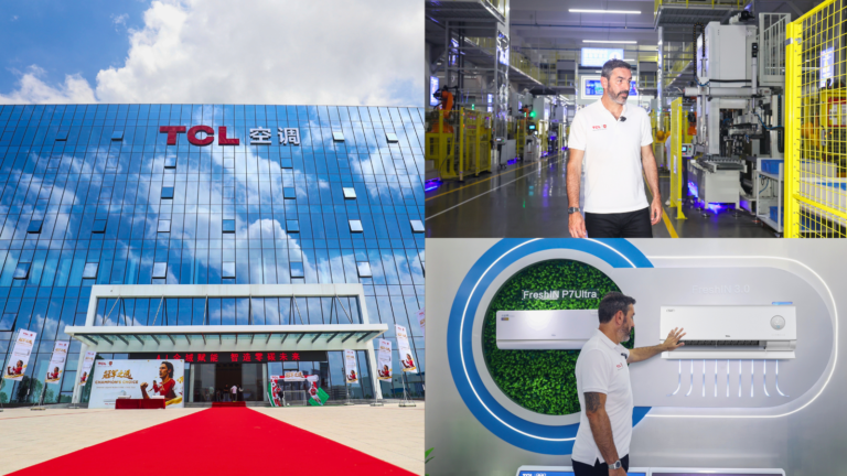 Arsenal Legend Robert Pirès Visits TCL Air Conditioner Smart Manufacturing Base, Experiences “Champion-Level” Smart & Healthy Air