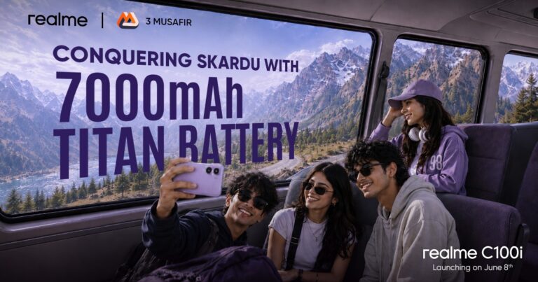 The Ultimate Skardu Adventure: realme C100i and 3 Musafir Gear Up for the 7000mAh Survival Test