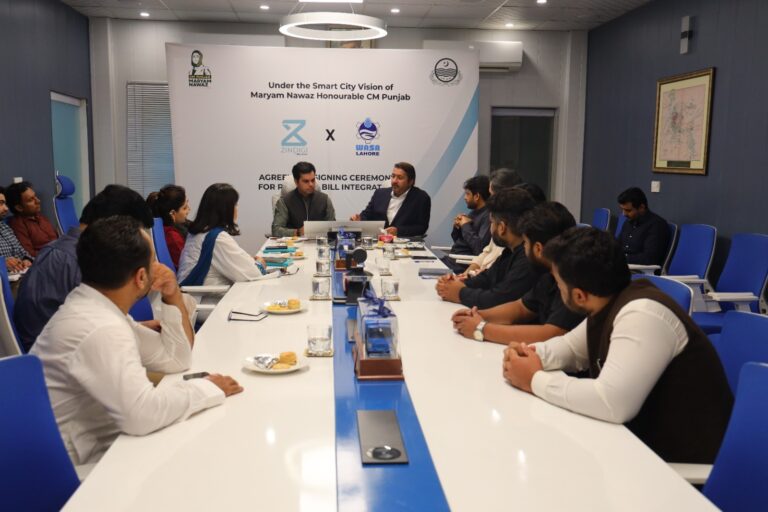 Zindigi and WASA Lahore Advance Punjab Chief Minister’s Cashless Smart City Vision with Raast QR Bill Payments