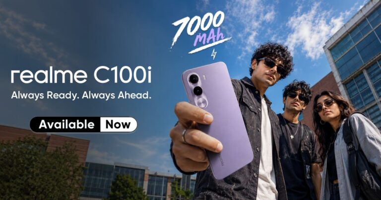 realme C100i Goes on First Sale at PKR 34,999, Featuring Segment’s ONLY 7000mAh Titan Battery and 24-Month Warranty