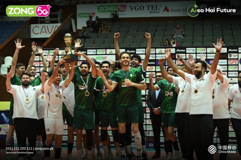 Zong Celebrates Pakistan’s Historic CAVA Men’s Volleyball Championship 2026 Victory as Official Title Partner