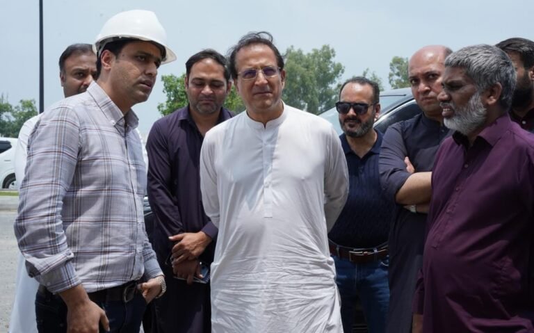 CEO CBD PUNJAB INSPECTS MEGA PROJECTS, COMMENDS ENGINEERING EXCELLENCE DURING MONSOON