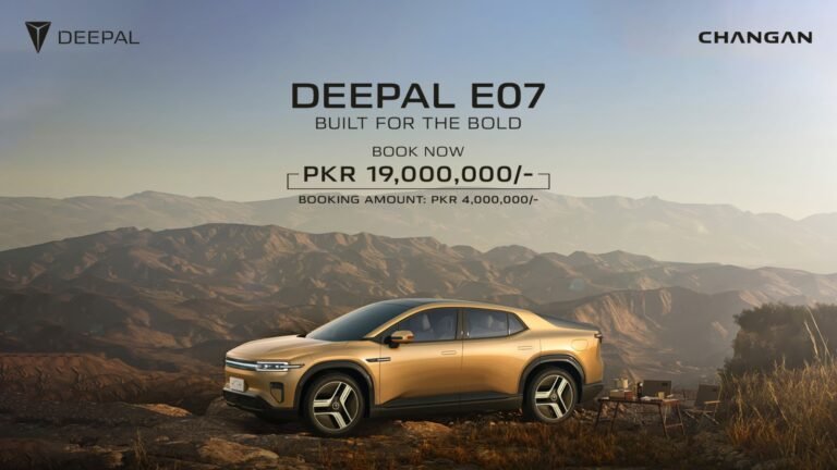 Master Changan Motors Introduces the Deepal E07 – Pakistan’s First Transformer Electric Vehicle