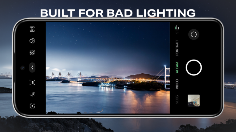 Bad Lighting Happens. The HOT 70 Pro Still Gets the Shot