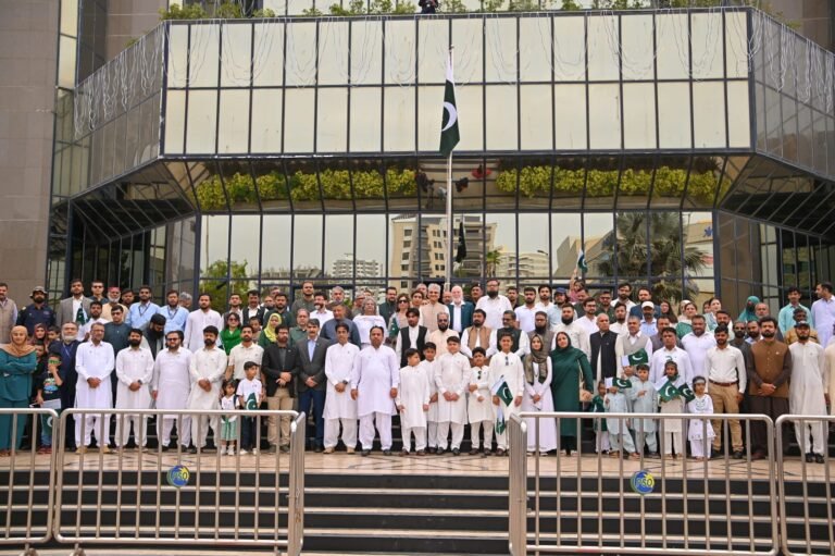 PSO Celebrates Pakistan’s 79th Independence Day with Flag Hoisting Ceremony and Community Initiatives